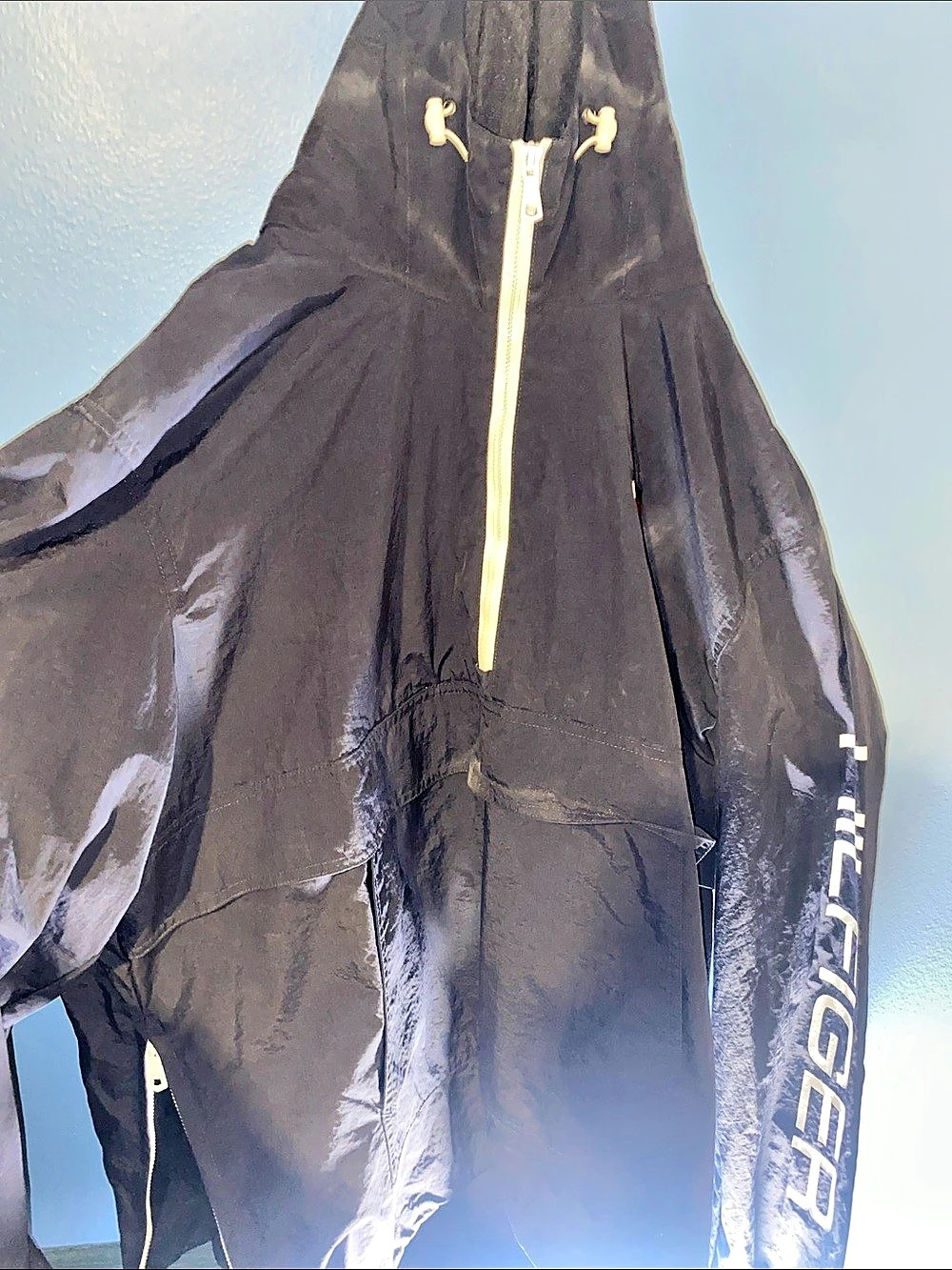 Tommy Hilfiger Black Windbreaker